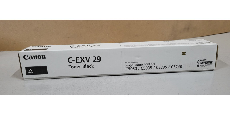 Toner Canon C-EXV29 Schwarz 2790B002 Neu OVP A-Ware Original iR Advance C5030 Rg 