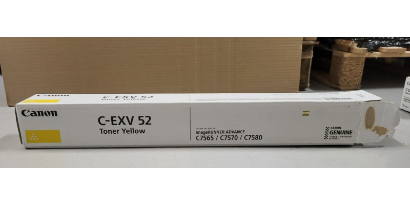 Toner Canon C-EXV52 Gelb 1001C002 Neu OVP Original iR ADV C7565 C7570  
