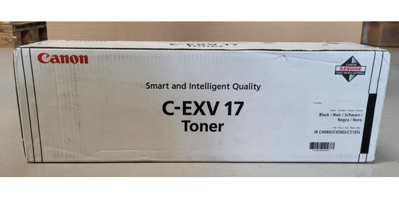 Toner Canon C-EXV17 Schwarz 0262B002 Neu OVP A-Ware Original iR C4080i . 