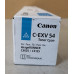 Toner Canon C-EXV 54 Cyan 1395C002 Neu OVP Original iR ADV C3025 C3125 Rg MwSt. 