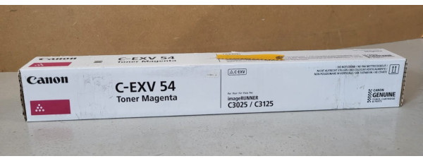 Toner Canon C-EXV 54 Magenta 1396C002 Neu OVP Original iR ADV C3025 C3125 MwSt. 