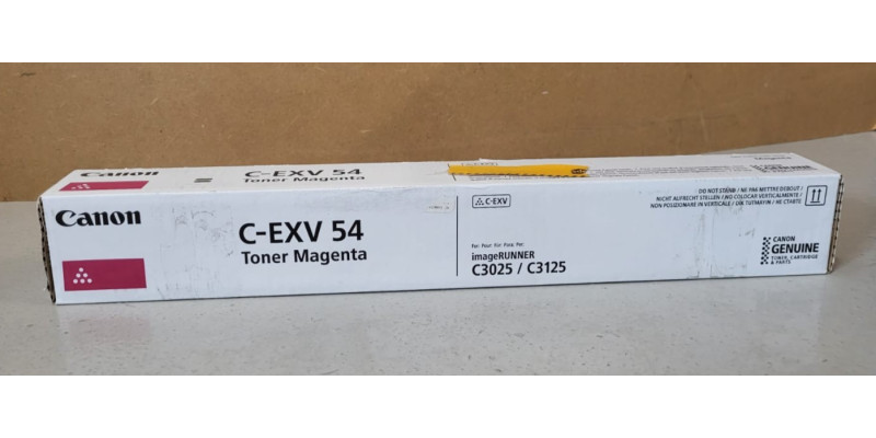 Toner Canon C-EXV 54 Magenta 1396C002 Neu OVP Original iR ADV C3025 C3125 MwSt. 