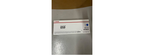 Toner Canon 059 Cyan 3622C001 Neu OVP A-Ware Original LBP852Cx Rechnung MwSt Toner Canon 059 Cyan 3622C001 Neu OVP A-Ware Original LBP852Cx Rechnung MwSt
