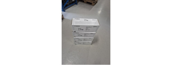 4 Toner Canon T10 CMYK Neu OVP A-Ware Original iR C1533, LBP1538 Rechnung MwSt 