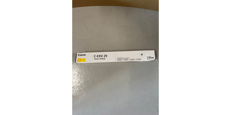 Toner Canon C-EXV29 Gelb 2802B00 Neu OVP Original iR Advance C5030 Rg MwSt Toner Canon C-EXV29 Gelb 2802B00 Neu OVP Original iR Advance C5030 Rg MwSt