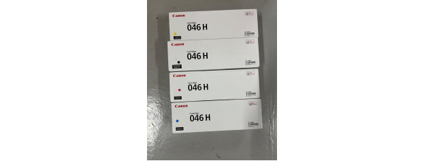 4 Toner Canon 046H 1254C004 1253C004 1252C004 Neu OVP A-Ware Original LBP650C Rg 