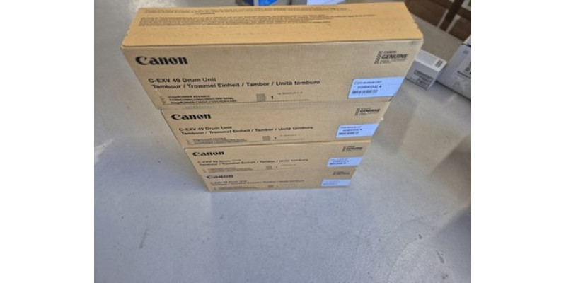 4 Trommeln Canon C-EXV49 8528B003 Neu OVP Original IR-ADV DX C3720 A-Ware Rg MwS 