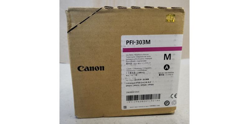 Tinte Canon PFI-303M Magenta 2960B001 Neu OVP B-Ware Original iPF 810  
