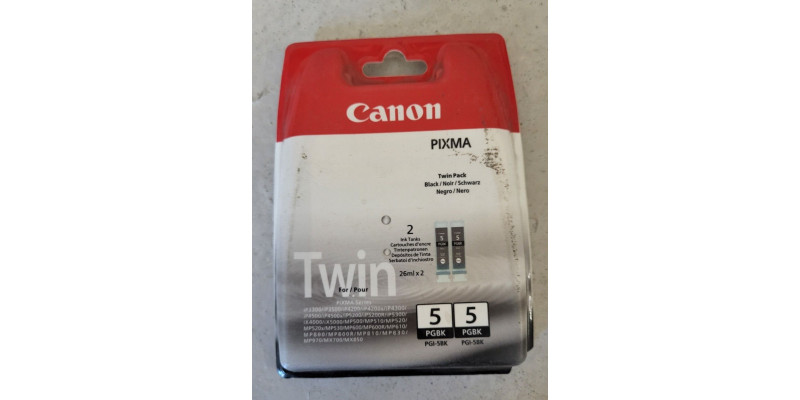 Tinte Canon  PGI-5 BK Black 0628B030A Twin Neu OVP  Original iP3300  