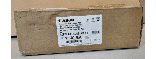 Super G3 Faxkarte AE2 3675B013 Neu OVP Original iR Advance C5255 . 
