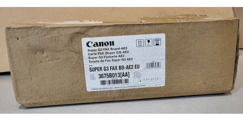 Super G3 Faxkarte AE2 3675B013 Neu OVP Original iR Advance C5255 . 