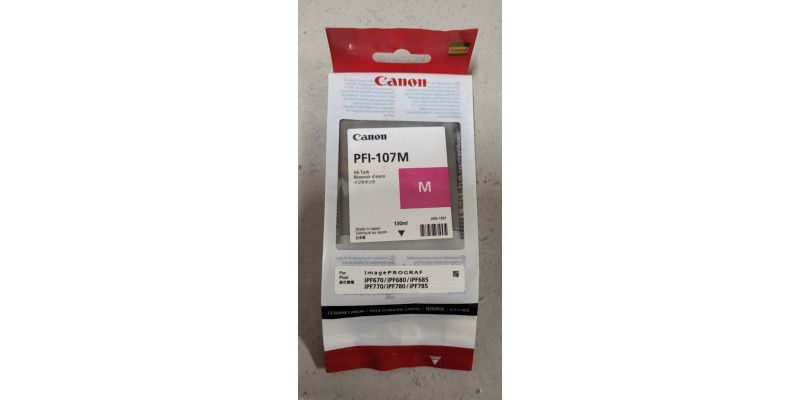Tinte Canon PFI-107M Magenta 6707B001  Neu OVP A-Ware iPF670 Original 04.2025 