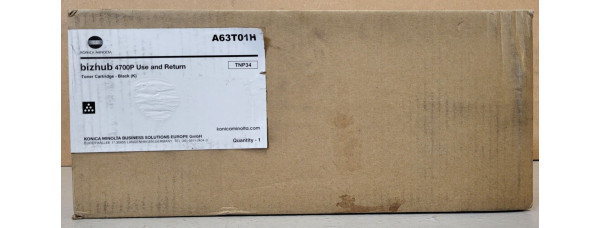 Toner Konica Minolta TNP34 Schwarz A63T01H Neu OVP B-Ware Original 4700P  