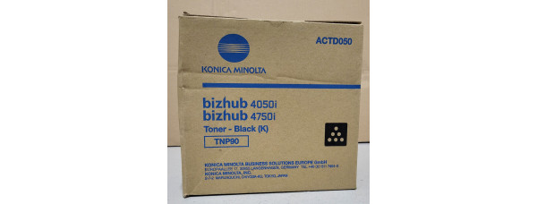 Toner TNP90 Schwarz Konica Minolta ACTD050 Neu OVP A-Ware Original 4050i  