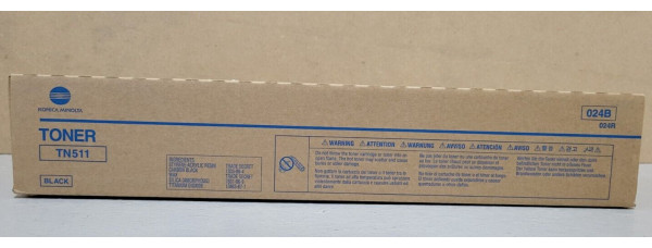 Toner Konica Minolta TN511 Schwarz Neu OVP A-Ware Original bizhub 360 . 