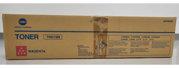 Toner Konica Minolta TN613M Magenta Neu OVP Original Bizhub C452  . 