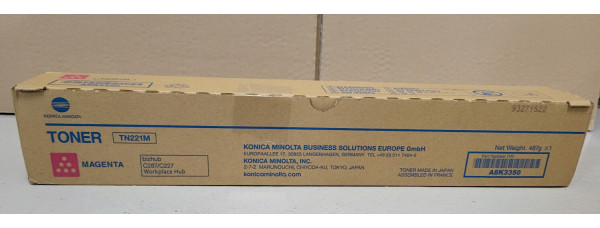 Toner TN221M Magenta Konica Minolta Neu OVP A-Ware Original Bizhub C287  