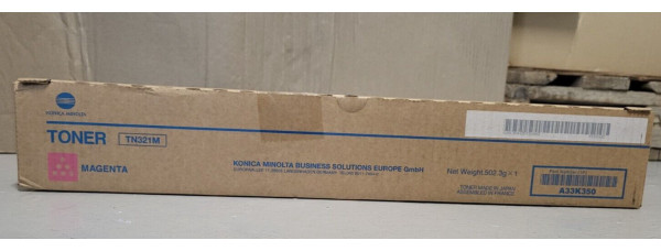 Toner TN-321M Konica Minolta Magenta A33K350 Neu OVP A-Ware Original C224  