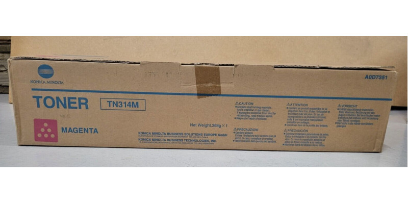 Toner Konica Minolta TN314M Magenta A0D7331 Neu OVP Original Bizhub C353  
