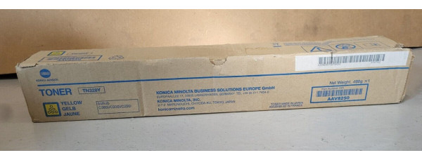 Toner Konica TN328Y Gelb AAV8250 Neu OVP Original Bizhub C250i C300i C250i . 