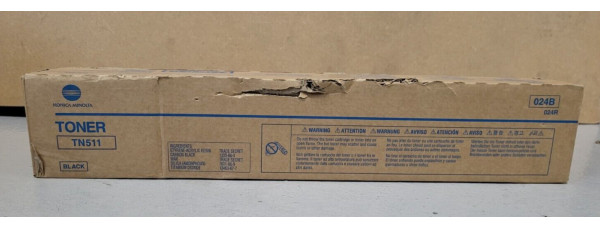 Toner Konica Minolta TN511 Schwarz 024B Neu OVP Original bizhub 360  
