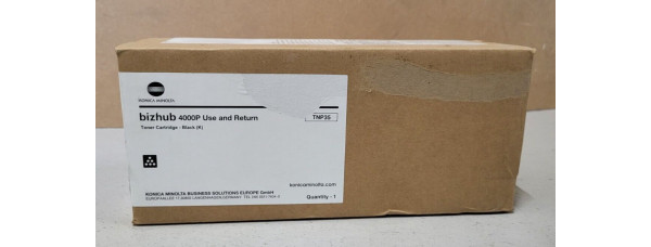 Toner Konica Minolta TNP35 Schwarz A63W01H Neu OVP Original 4000P  