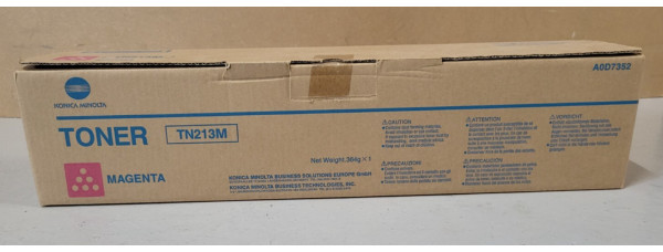 Toner Konica Minolta TN213M Magenta A0D7352 Neu OVP A-Ware Original C203  