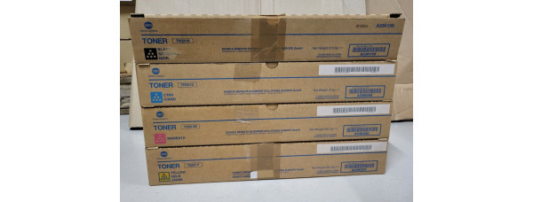 4 Toner Konica Minolta TN321K TN321C TN321M TN321Y Neu OVP Original C224  