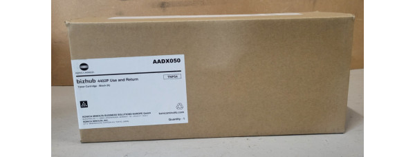 Toner Konica Minolta TNP54 Schwarz AADX050 Neu OVP A-Ware Original 4402P  