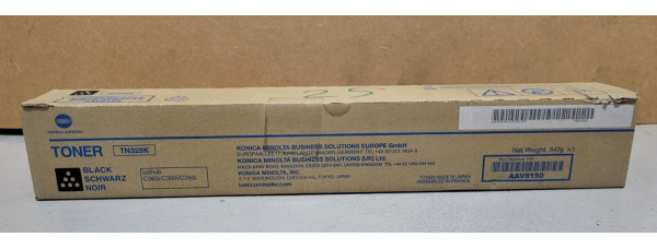 Toner Konica TN328K Black AAV8150 Neu OVP Original Bizhub C360i C300i Rg MwSt A 