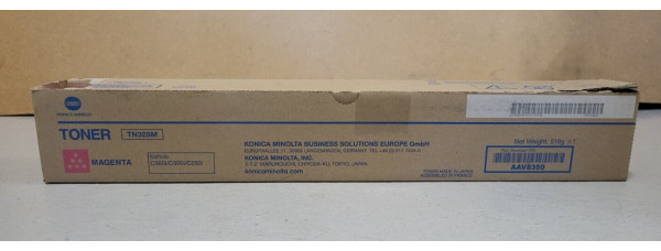 Toner Konica TN328M Magenta AAV8350 Neu OVP Original Bizhub C250i Rechnung MwSt. 