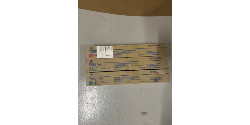 3 Toner Konica Minolta TN-328 CMY Bizhub C250i Neu OVP Original C360i Rg Mwst 