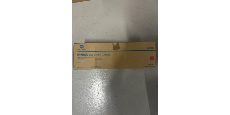Toner Konica Minolta TN318M Magenta A0DK353 Neu OVP A-Ware Original C20PX MwSt 