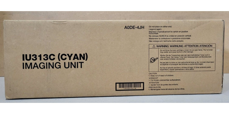 Trommel OCE IU313C Cyan Neu OVP B-Ware Original Bizhub C353  A0DE4JH 