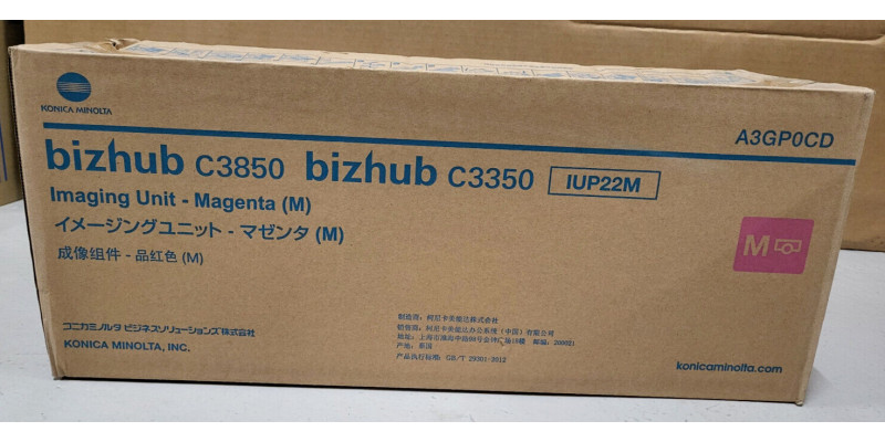 Trommel Konica Minolta IUP22M Magenta Neu OVP B-Ware Original Bizhub C3850 . 