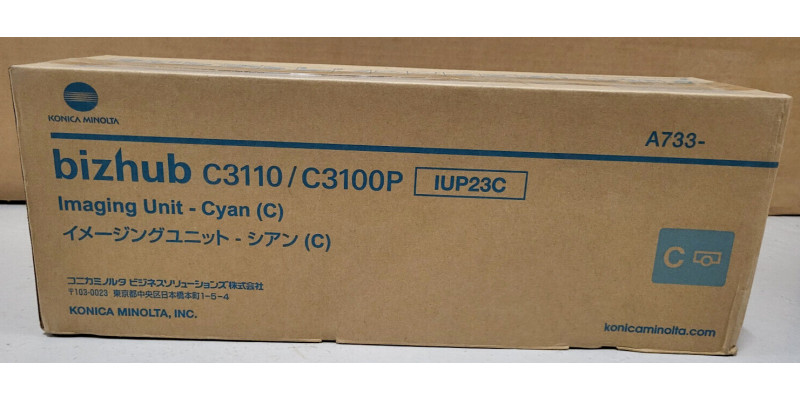 Trommel Konica Minolta IUP23C A7330KH Neu OVP A-Ware Original Bizhub C3110 . 