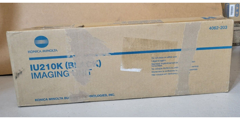 Trommel Konica Minolta IU210K Schwarz Neu OVP B-Ware Original C240, C250  
