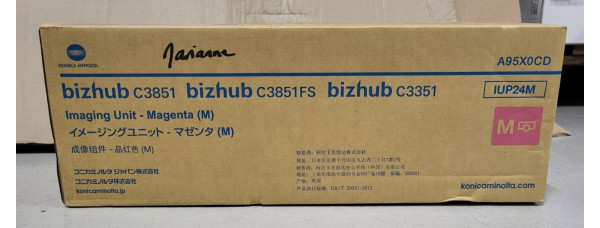 Trommel IUP24M Magenta Konica Minolta A95X0CD Neu OVP Original bizhub C3851  
