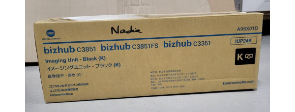Trommel IUP24K Schwarz Konica Minolta A95X01D Neu OVP Original bizhub C3851  