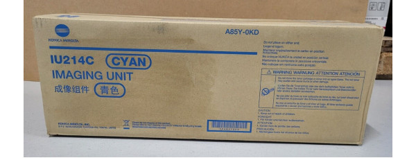 Trommel IU214C Cyan Konica Minolta A85Y-0KD Neu OVP Original bizhub C227 C287 