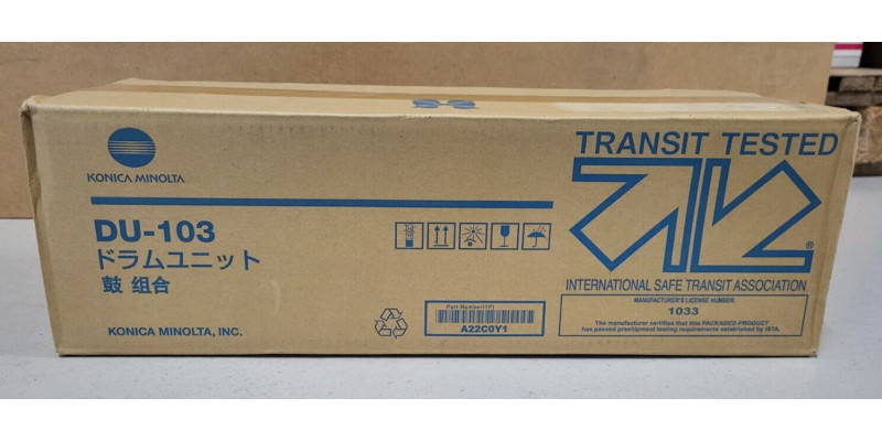 Trommel DU-103 Konica Minolta A22C0Y1 Neu OVP Original Bizhub C8000  