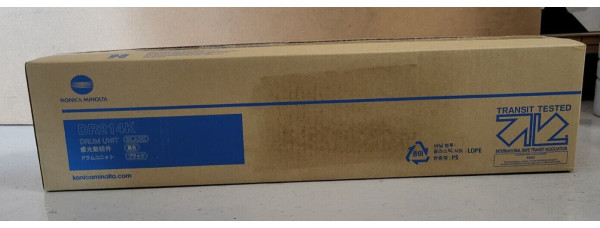 Trommel DR214K Konica Minolta A85Y-0RD Neu OVP A-Ware Original Bizhub C8000  