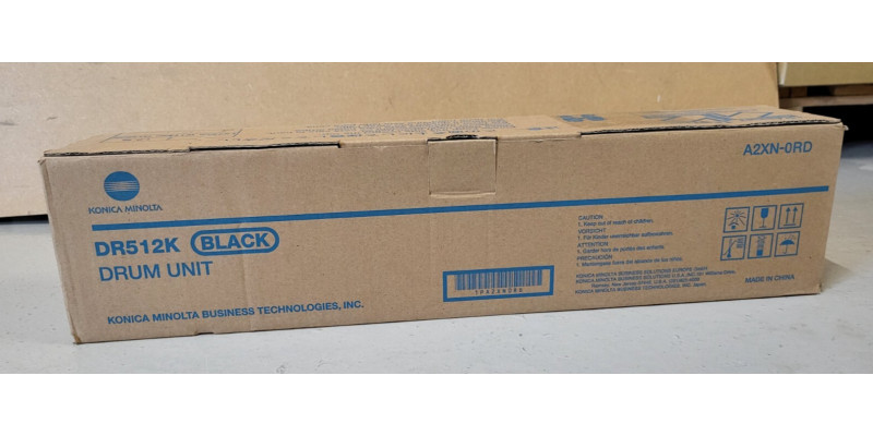 Trommel Konica Minolta DR512K Schwarz A2XN-0RD Neu OVP Original bizhub C284  