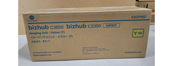 Trommel Konica Minolta IUP22Y Gelb Neu OVP Original Bizhub C3850 . 
