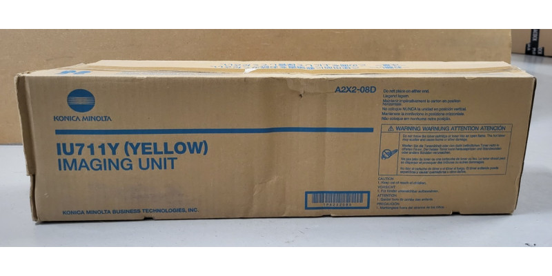 Trommel Konica Minolta IU711Y Gelb A2X2-08D Neu OVP Original C654 C754 Rg MwSt. 