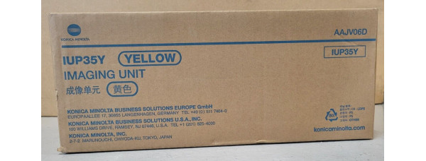Trommel Konica Minolta IUP35Y Gelb AAJV06D Neu OVP A-Ware bizhub C3350 Rg MwSt. 
