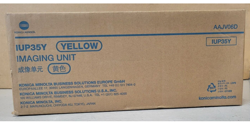 Trommel Konica Minolta IUP35Y Gelb AAJV06D Neu OVP A-Ware bizhub C3350 Rg MwSt. 