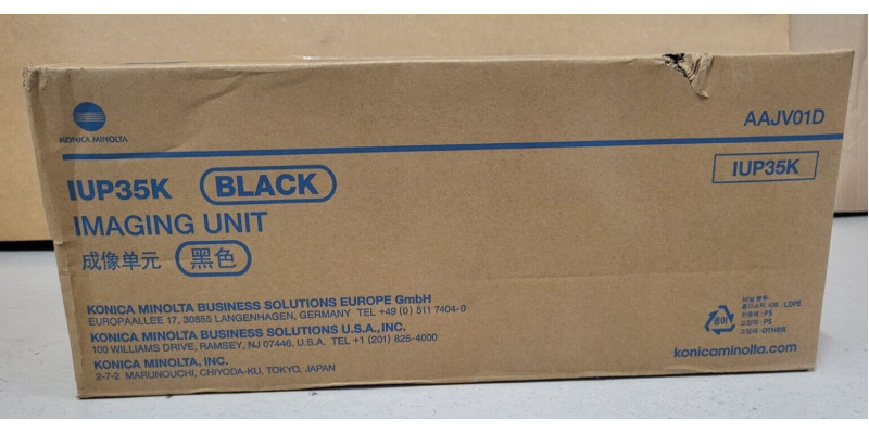 Trommel IUP35K Schwarz Konica Minolta Neu OVP Original bizhub C3300i Rg MwSt Trommel IUP35K Schwarz Konica Minolta Neu OVP Original bizhub C3300i Rg MwSt