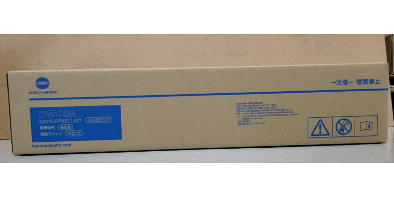 Developing Unit Konica Minolta DV512, DV-512M Magenta A2XN0ED Neu OVP C554 Rg 