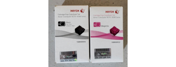 Xerox Tintenpatronen 108R00934, 108R00932 ColorQube 8570 Neu OVP A-Ware . 